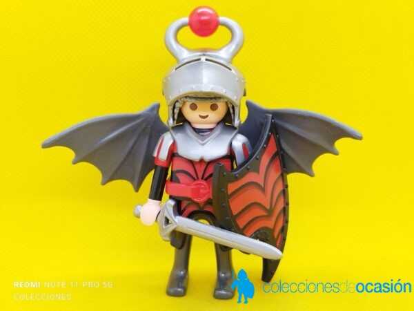 Playmobil Caballero del dragón rojo con alas