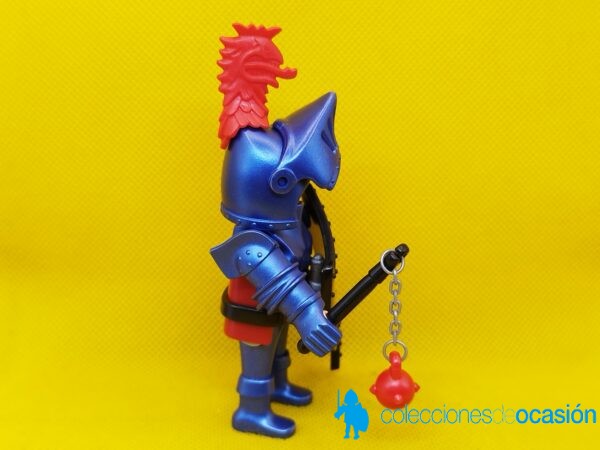 Playmobil Caballero medieval con armadura azul - Imagen 3