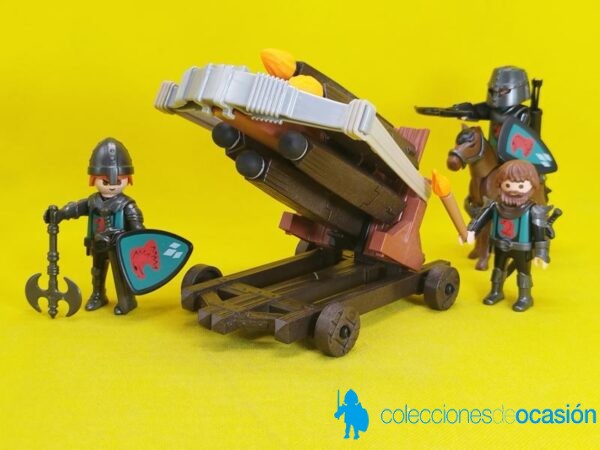 Playmobil Caballeros del Halcón con ballesta múltiple REF 4868 - Imagen 2