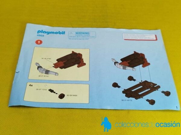 Playmobil Caballeros del Halcón con ballesta múltiple REF 4868 - Imagen 8