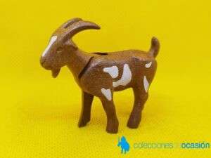 Playmobil Cabra con manchas blancas