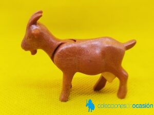 Playmobil Cabra marrón, animal de granja o Belén