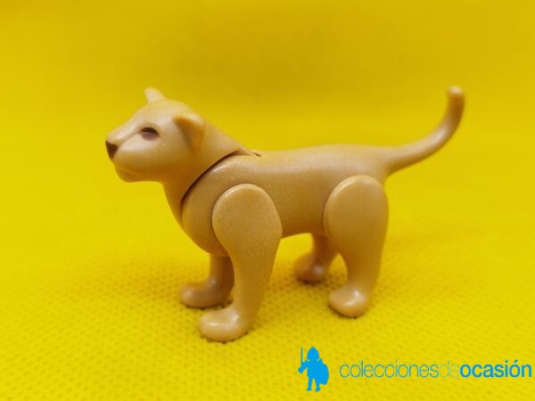 Playmobil Cachorro de león, cachorro de pantera, animal salvaje - Imagen 2