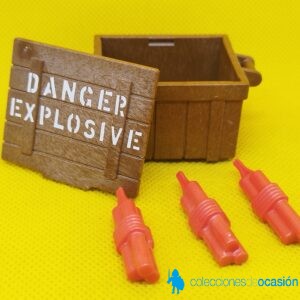 Playmobil Caja con dinamita