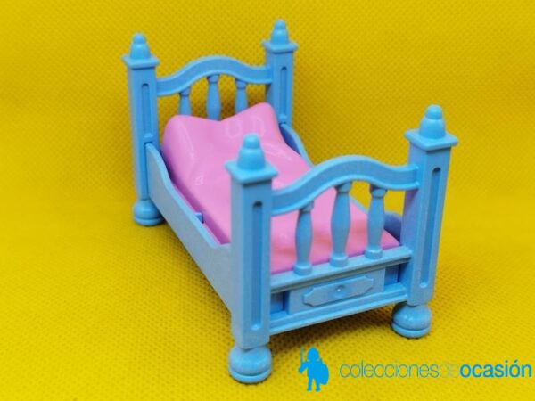 Playmobil Cama azul de niño - Imagen 2