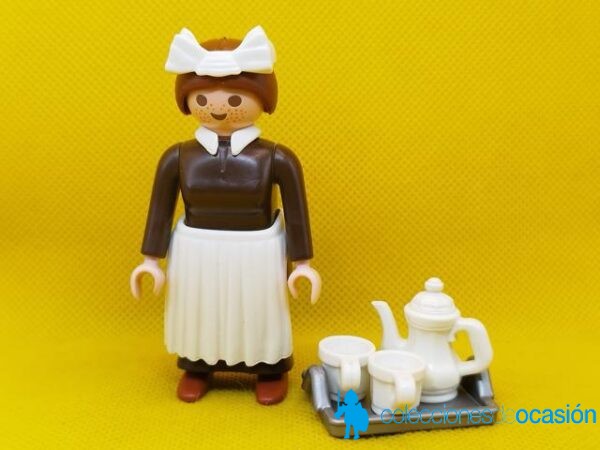 Playmobil Camarera victoriana, doncella vintage, serie rosa - Imagen 2