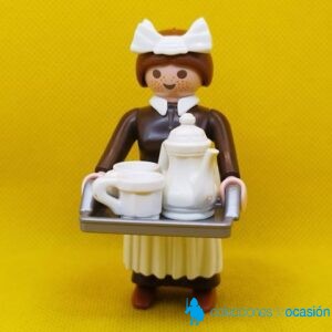 Playmobil Camarera victoriana, doncella vintage, serie rosa