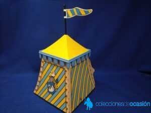 Playmobil Campamento medieval del caballero del Cisne