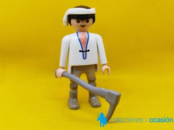 Playmobil Campesino medieval, figura para Belén