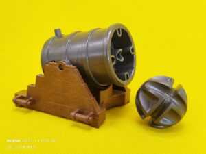 Playmobil Cañón Big Bertha con munición