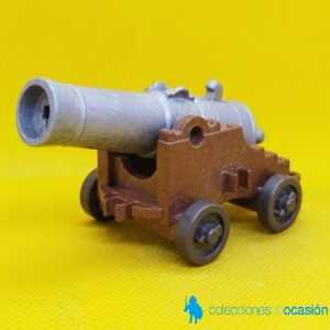 Playmobil Cañón con la bancada marrón