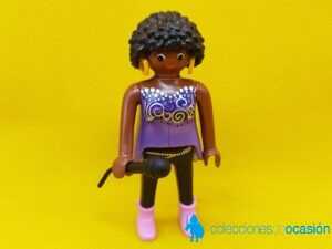 Playmobil Cantante negra, música