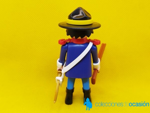 Playmobil Capitán del fuerte colección planeta, oficial yanqui - Imagen 4