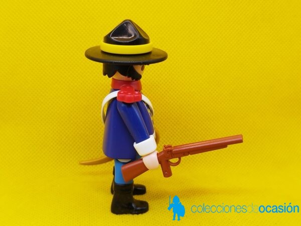 Playmobil Capitán del fuerte colección planeta, oficial yanqui - Imagen 3