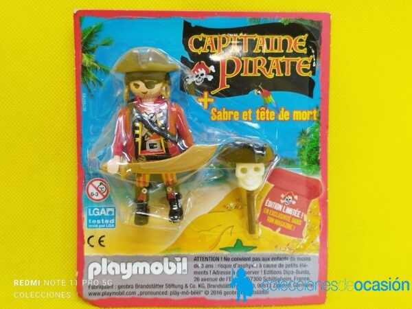 Playmobil Capitán pirata con calavera