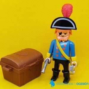 Playmobil Capitán pirata con cofre REF 3382