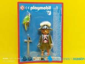 Playmobil Capitán pirata con loro, colección planeta