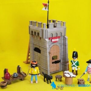 Playmobil Cárcel para piratas, fortaleza REF 3859, torre