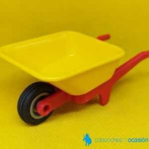 Playmobil Carretilla roja y amarilla