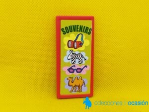 Playmobil Cartel de Souvenirs conexión system X