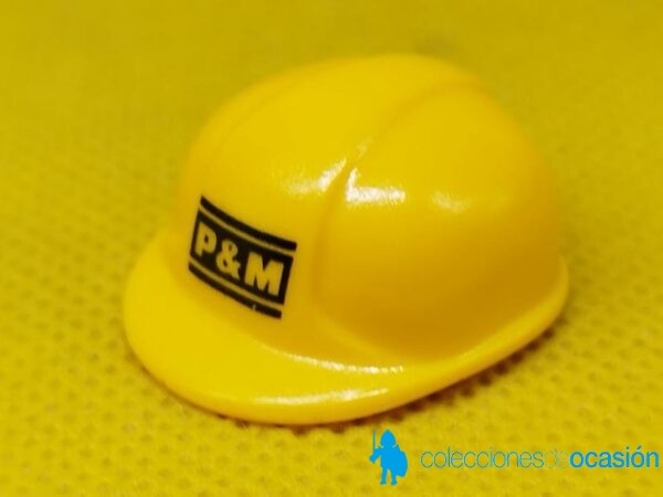 Playmobil Casco amarillo de construcción P&M