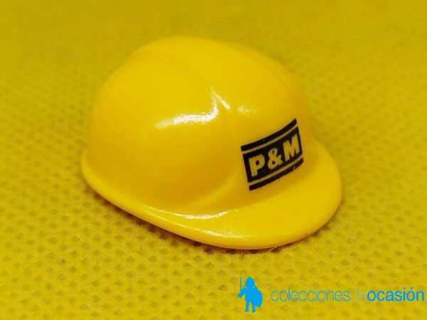 Playmobil Casco amarillo de construcción P&M - Imagen 2