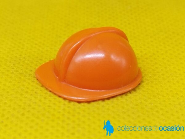 Playmobil Casco naranja de albañil