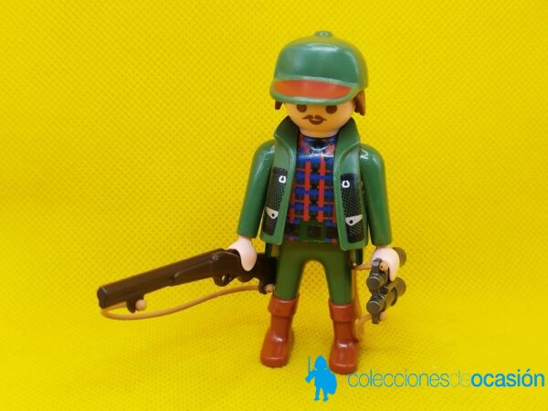 Playmobil Cazador con escopeta y prismáticos