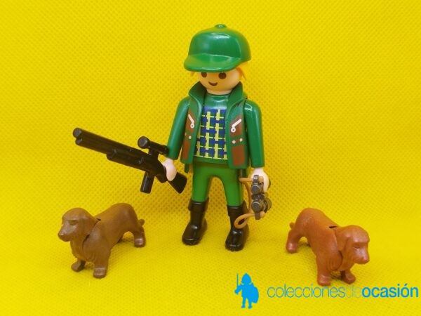 Playmobil Cazador con perros
