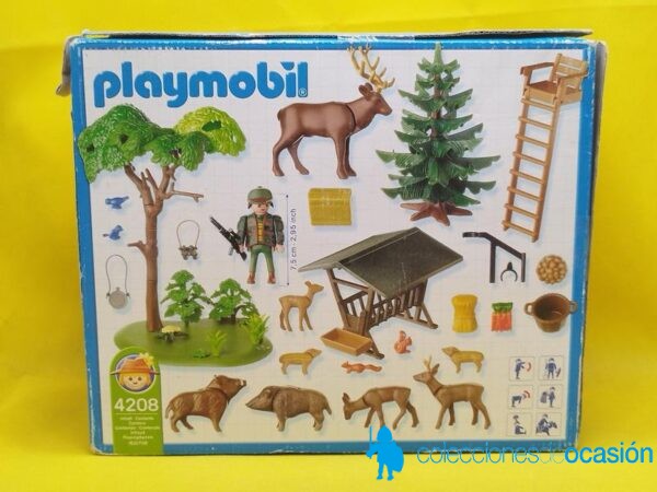 Playmobil Cazador con puesto de caza y cebadero REF 4208 - Imagen 9