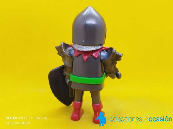 Playmobil Cazador de dragones, caballero medieval con dragon verde - Imagen 3