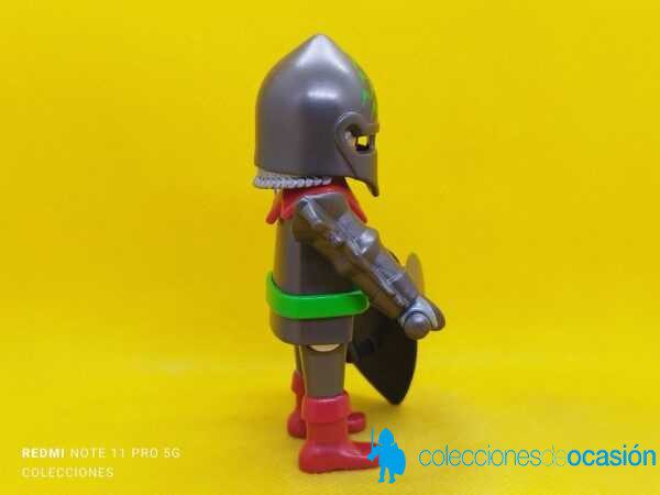 Playmobil Cazador de dragones, caballero medieval con dragon verde - Imagen 2