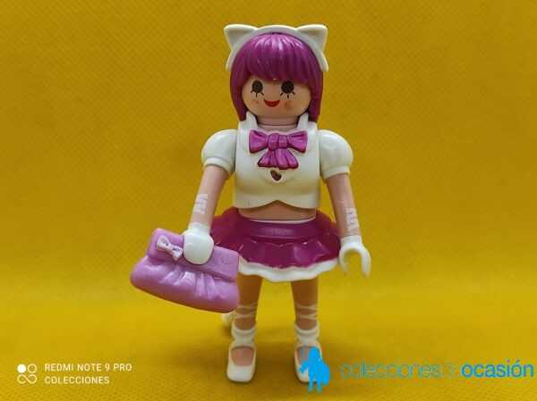 Playmobil Chica con diadema con orejas de gato