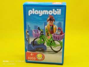 Playmobil Chica con parking de bicis REF 3203
