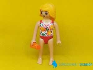 Playmobil Chica en bañador, veraneante