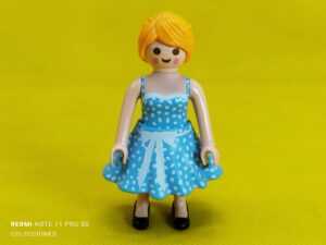 Playmobil Chica pin up, mujer fifties