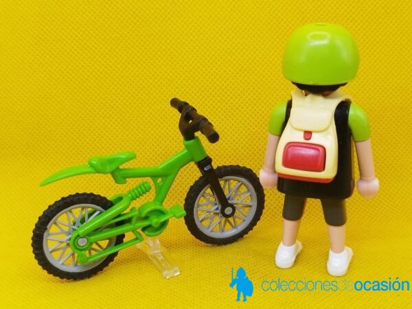 Playmobil Ciclista con bici de montaña - Imagen 5