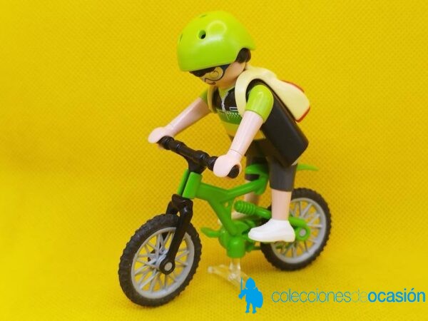 Playmobil Ciclista con bici de montaña