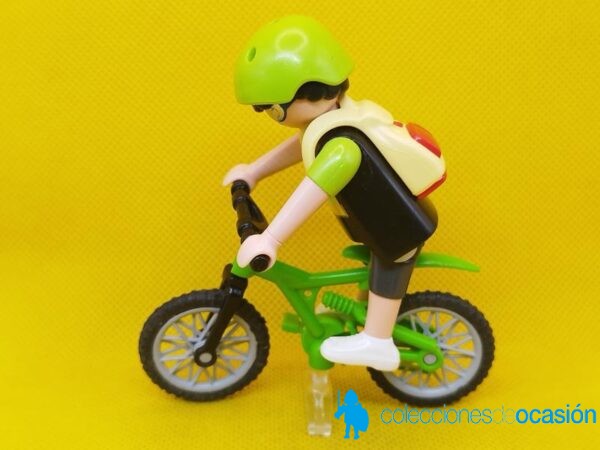 Playmobil Ciclista con bici de montaña - Imagen 2