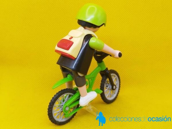 Playmobil Ciclista con bici de montaña - Imagen 3