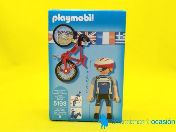 Playmobil Ciclista olímpico REF 5193 - Imagen 2