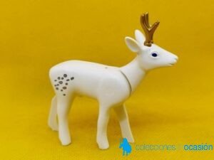 Playmobil Ciervo blanco, ciervo albino