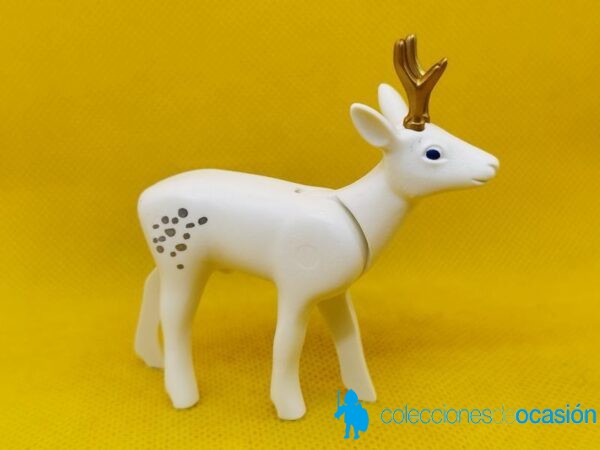 Playmobil Ciervo blanco, ciervo albino