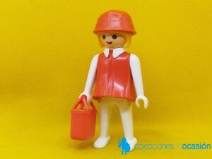 Playmobil Clack con bolso y sombrero rojos