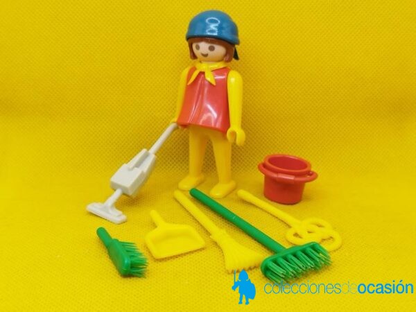 Playmobil Clack con utensilios de limpieza REF 3315