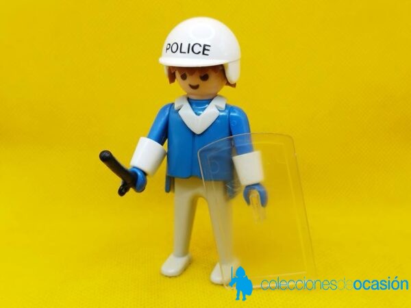 Playmobil Click de manos fijas, policía antidisturbios