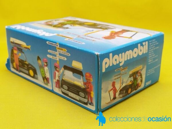 Playmobil Coche con cofre porta esquís y tabla de Snowboard REF 3693 - Imagen 6