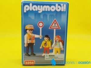 Playmobil Colegiales en paso de peatones REF 3256