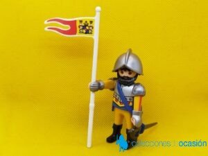 Playmobil Conquistador español con estandarte