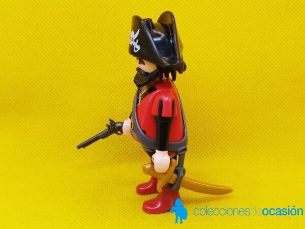Playmobil Corsario con pistola, pirata con botas rojas - Imagen 2